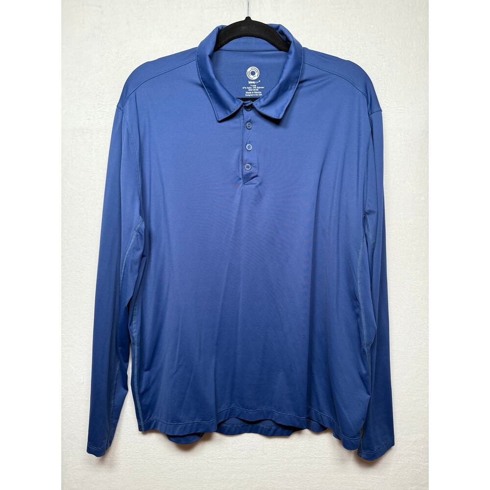 Bloq UV Men's Collared Polo Shirt, Size XL, SPF, Performance, Sun Protection